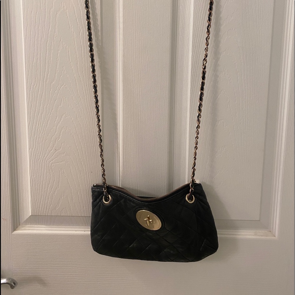 DKNY small black leather bag